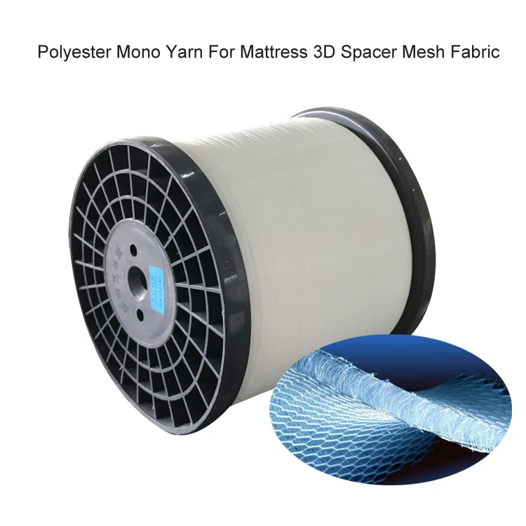 Fil de monofilament de polyester à haute élasticité pour matelas 3D
