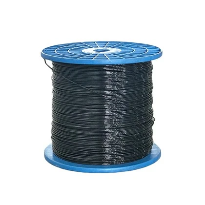 Fil de polyester noir de 1,2 mm pour ligne de support