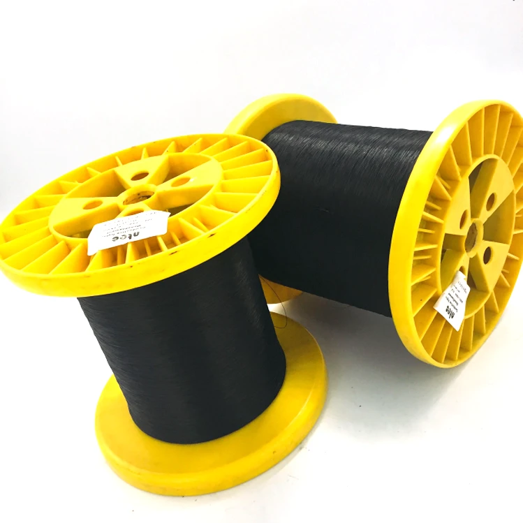 Fil conducteur de monofilament résistant à l'usure de carbone en nylon de 0.8...