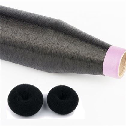 0.155mm Noir Couleur Nylon Monofilament Fil Pour Cheveux Bun